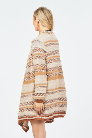DESERT VALLEY CARDIGAN- beige