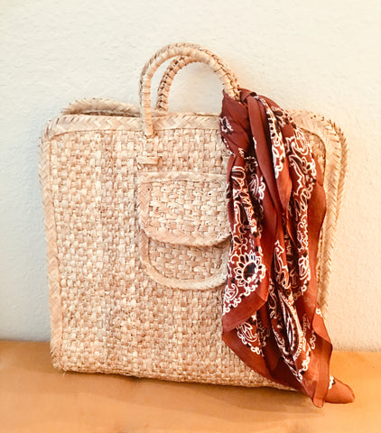 BANDANA SCARF - RUST